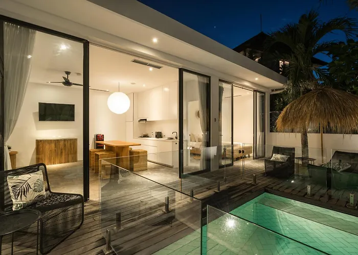 Reif 2 Canggu, Luxury Poolvilla, 2 Bedrooms, 100m2, Near Beach, & Quiet Location Canggu (Bali)