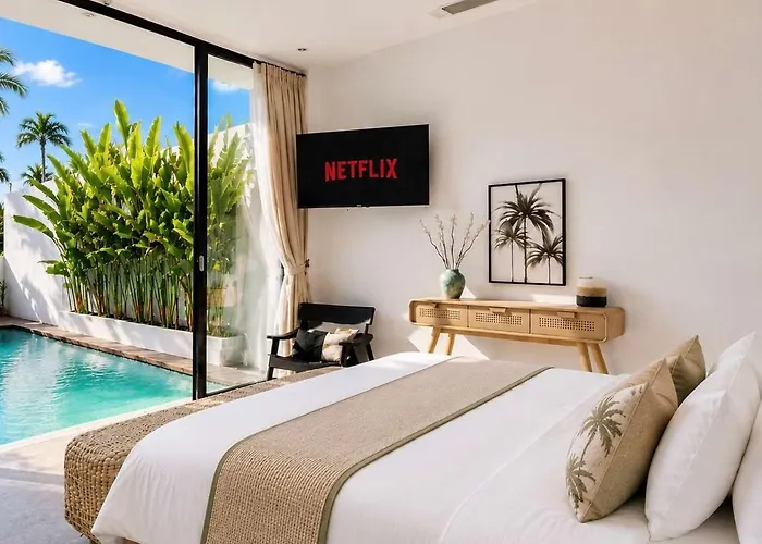 Reif 2 Canggu, Luxury Poolvilla, 2 Bedrooms, 100m2, Near Beach, & Quiet Location ヴィラ