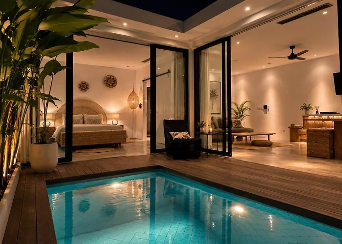 Reif 2 Canggu, Luxury Poolvilla, 2 Bedrooms, 100m2, Near Beach, & Quiet Location ヴィラ *