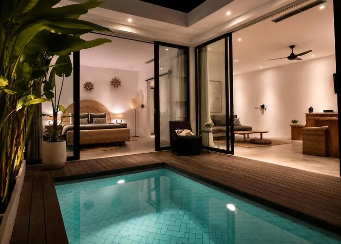 Reif 2 Canggu, Luxury Poolvilla, 2 Bedrooms, 100m2, Near Beach, & Quiet Location *